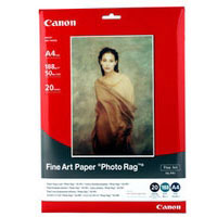 Canon Fine Art Photo Rag Paper A3, 20sheets, 188g/m2 (0587B007)